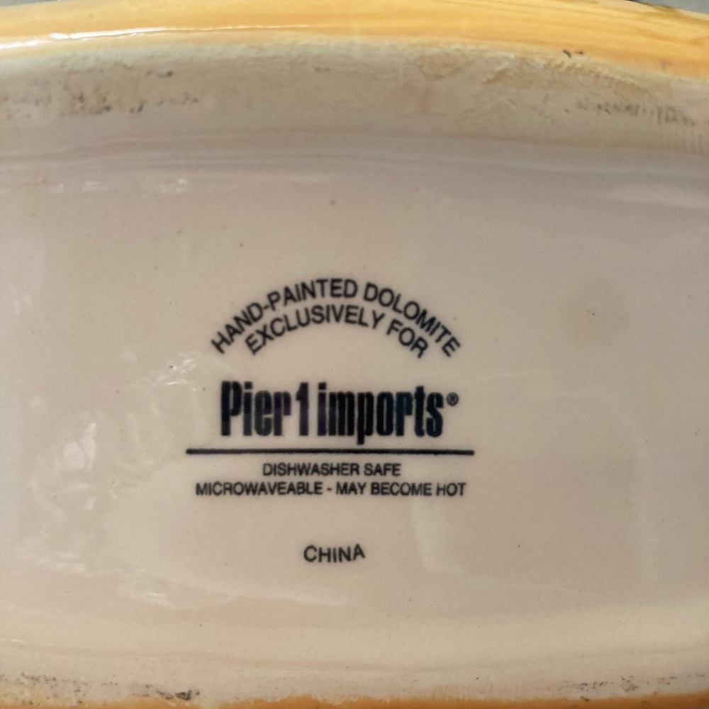 Pier 1 Spinning Hotdog Condiment Serving Set - Picture 7 of 10